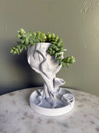 Mushroom and Roots Vase Planter